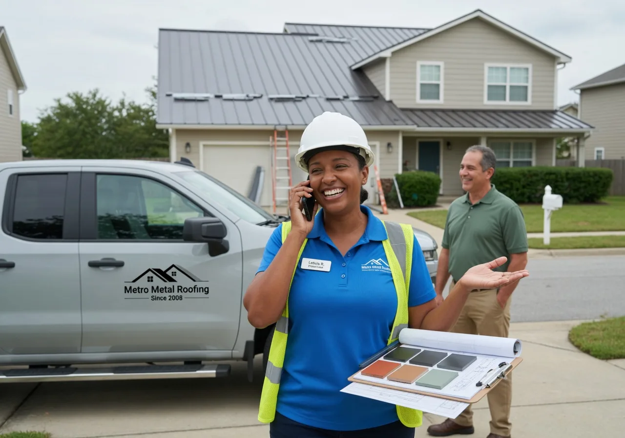 Storm Damage Metal Roof Repair in Eastlake Weir, FL